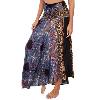 34 Different Designs of this Long Boho Bottom Lifts to Top Skirt, Vintage, Casual. 34 Different Designs