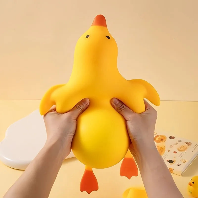 Squishy Antistress Duck Fidgets, Cute Decompression Devices, Various sizes and colors