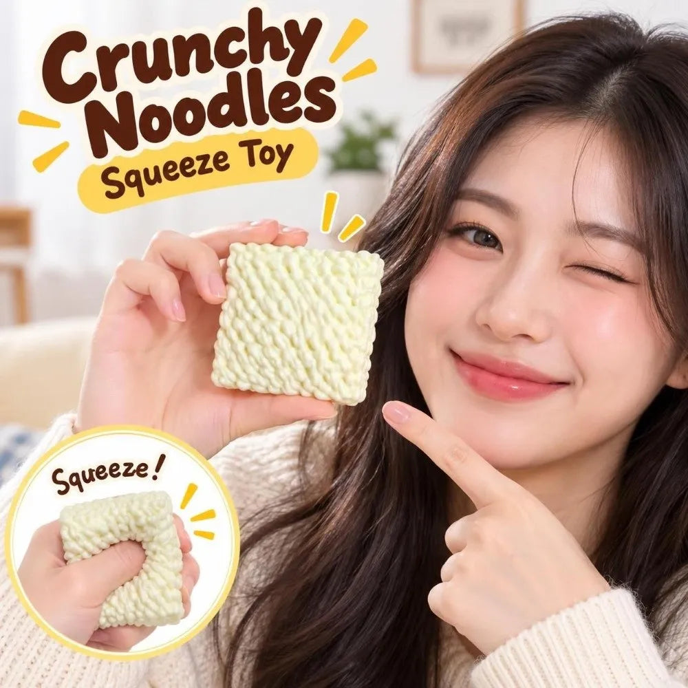 Crunchy Noodles Squeeze Sound Effects Moldable Crackling Noodles
