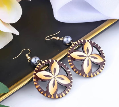 Hawaiian Polynesian Plumeria Flower Earrings. 53 variations