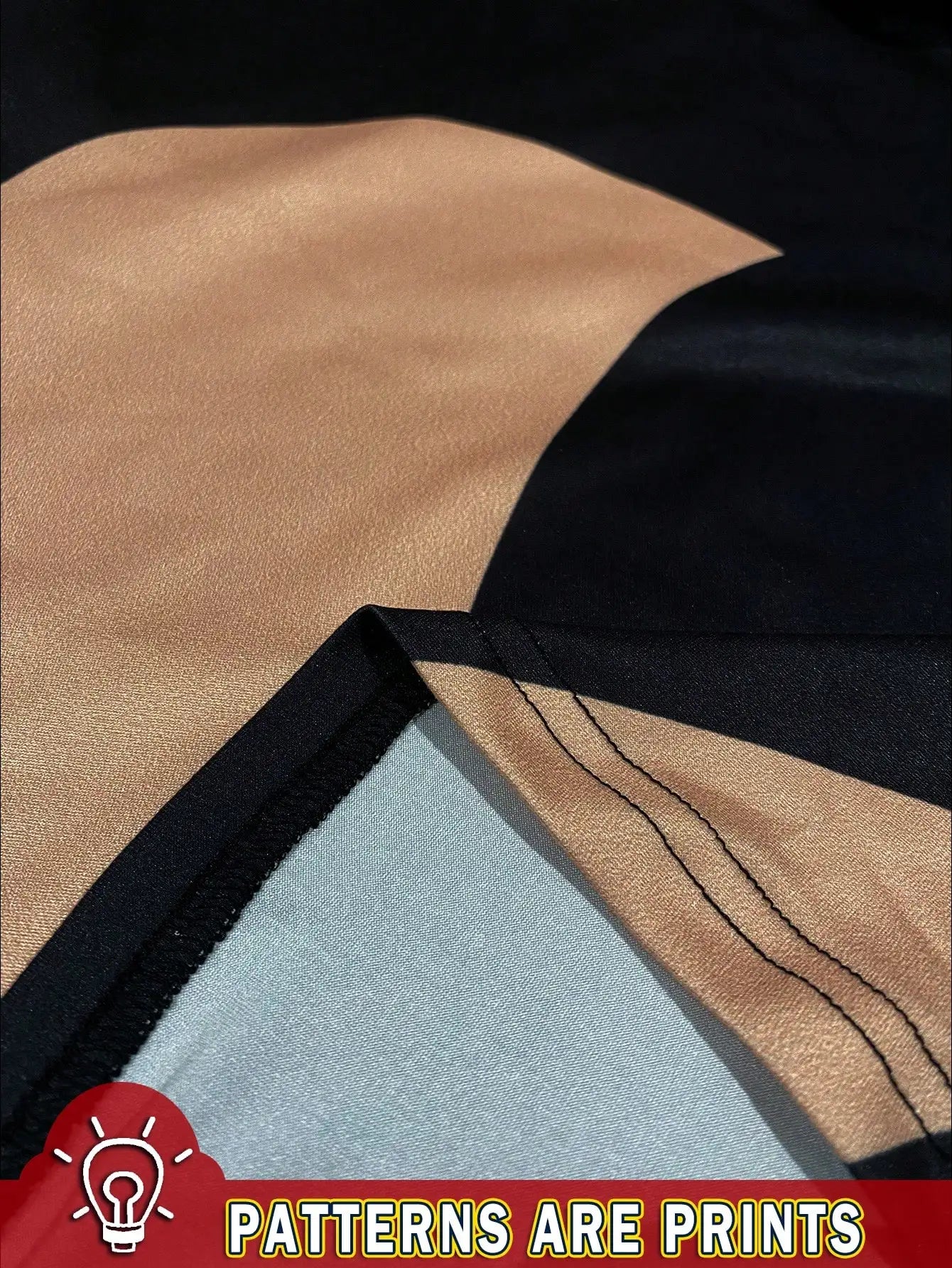 Plus Size to 4XL Tan and Black Dress fitted with Long Sleeves