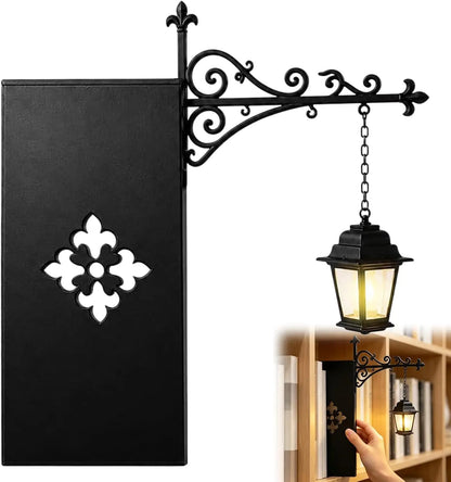 5 designs of Retro Bookshelf Lighting, Wall Mounted Reading Lamp, LED Night Light for Studious Ornamentation (Some Halloween, Some Not)