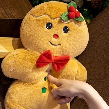 Christmas & New Year's Festive Plush Pillow - Perfect for Holiday Parties & Gifts, Mixed Colors