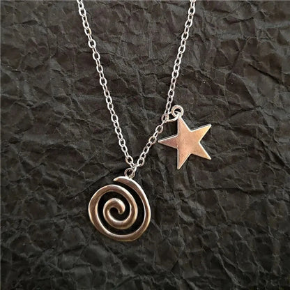 Vintage Spiral Vortex Pendant  Other designs available