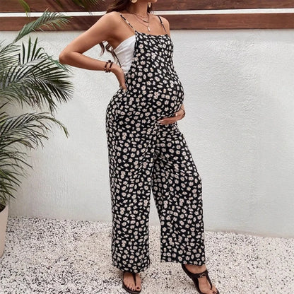 Maternity Overalls Designed for Warm Weather, Roomy Cut & Soft Material