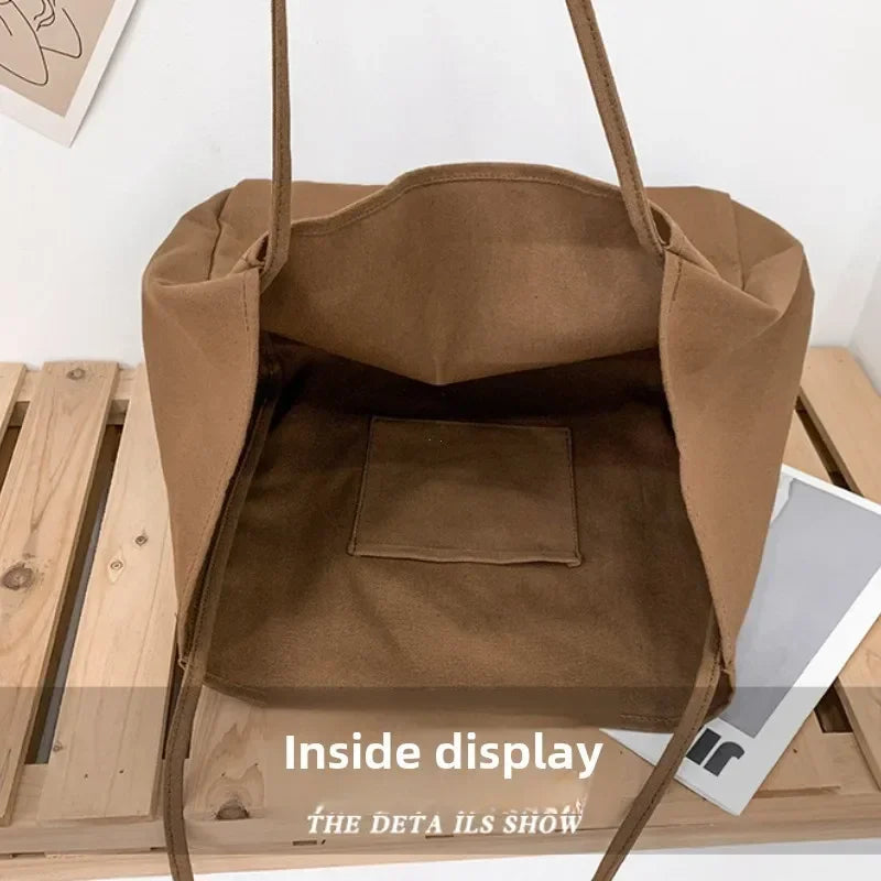 Casual Large Capacity Canvas Totes High Quality