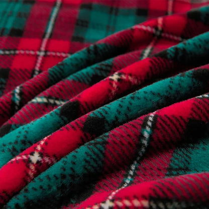 Christmas Flannel Throw Blanket in Various Sizes and Prints