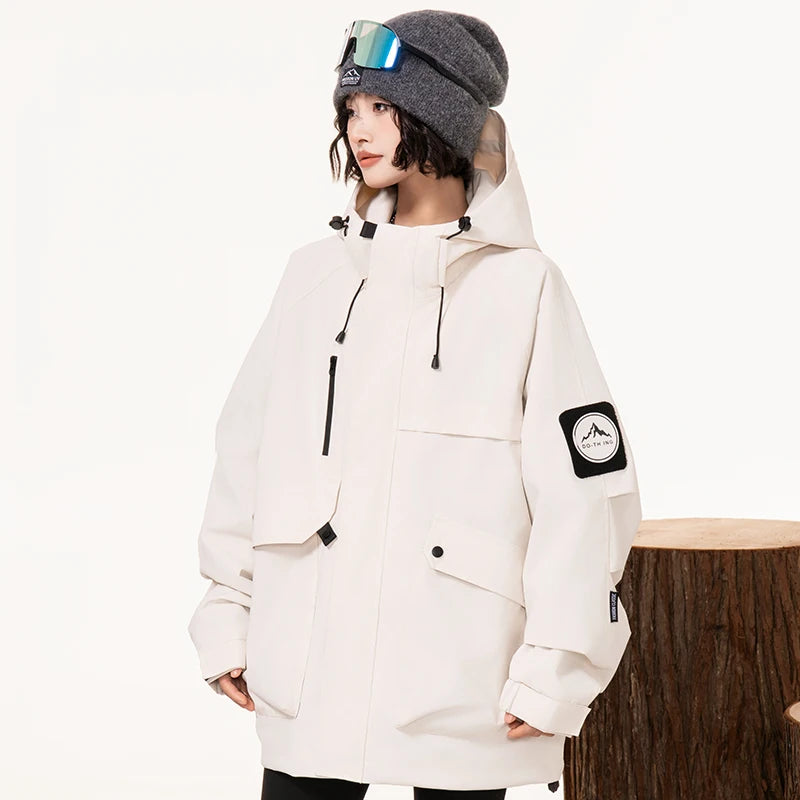 Lightweight, Wind and Waterproof Hooded Jacket. Velcro Banded Sleeves, 9 Colors