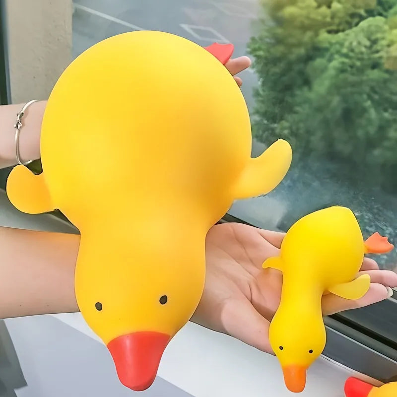 Squishy Antistress Duck Fidgets, Cute Decompression Devices, Various sizes and colors