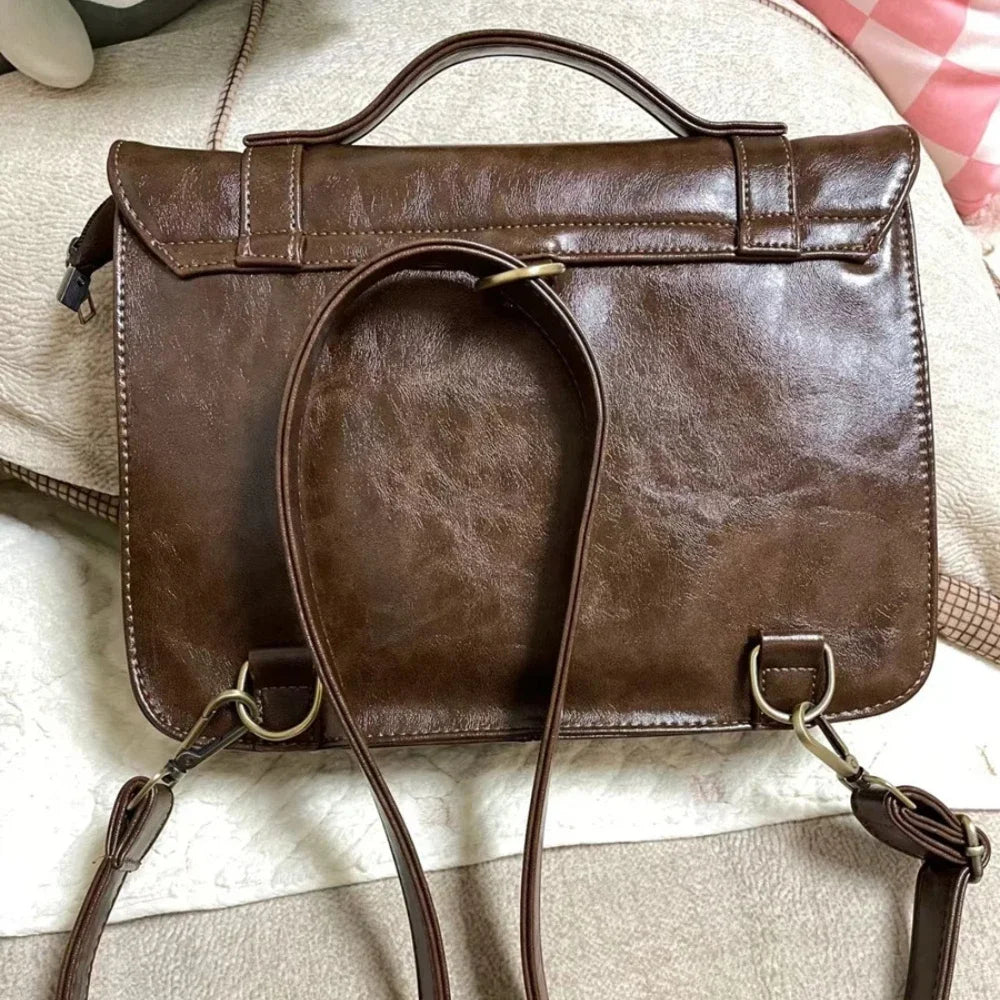 Vintage Crossbody Messenger Bag