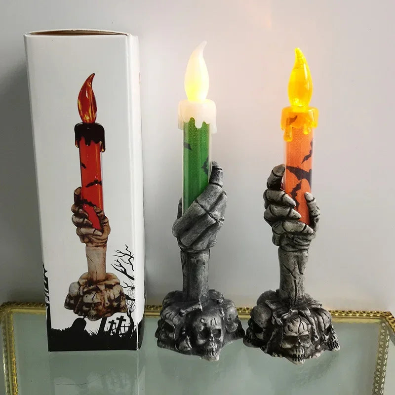 Ghost Hand Skeleton Light, LED Luminous Candle