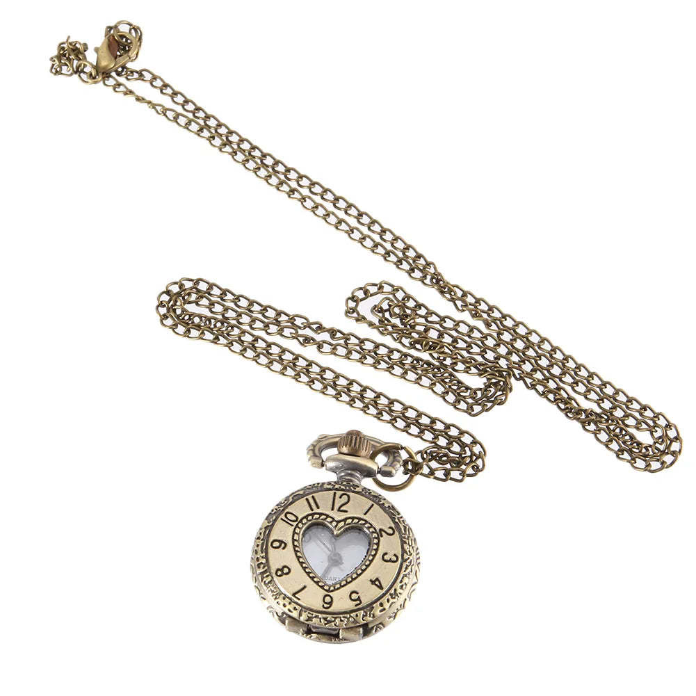 Small Vintage Pocket Watch Steampunk Quartz Watch. Various Styles