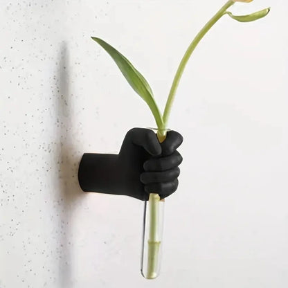 Modern Geometric Resin Wall-Mounted Vase Handmade Interesting Art