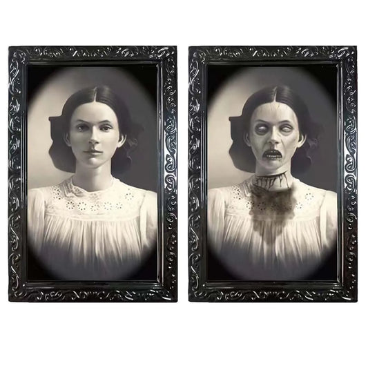 9 Different 3D Changing Portrait Faces