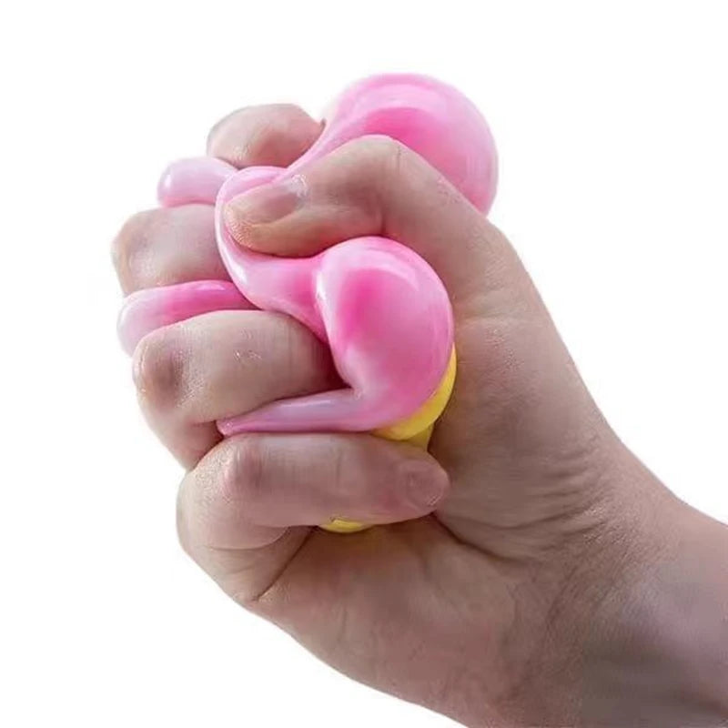 Ice Cream Stress-relieving Ball with ZERO Calories!!!  Reduces Anxiety, Releases Stress, Tactile Sensory Tool for adults and children