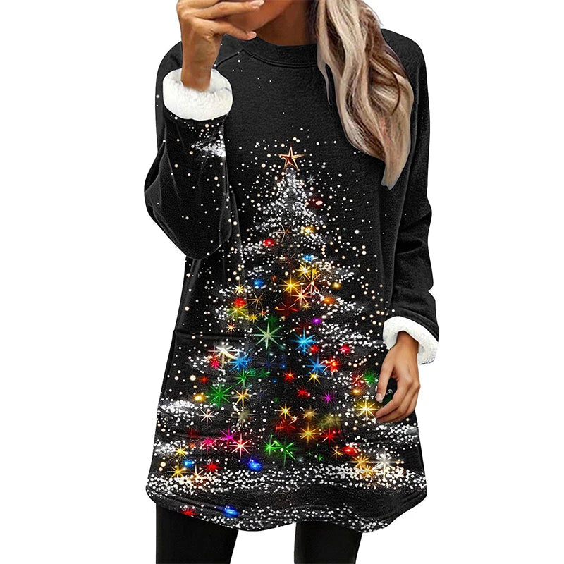 Casual Fleece Sweatshirts Women 15 prints or solids to choose from, with Pockets