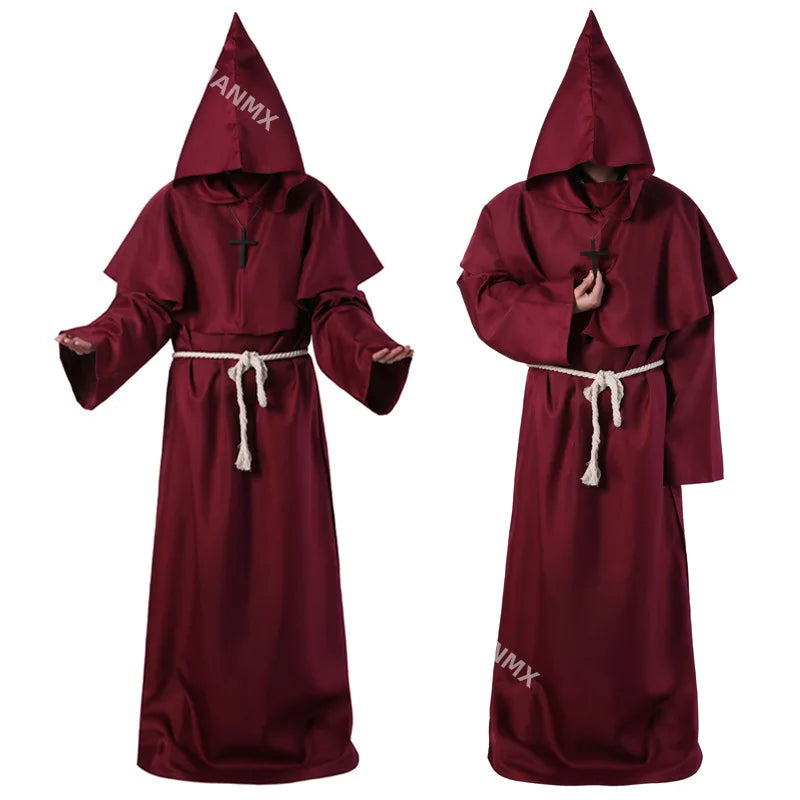 Medieval Monk Robes, Wizard Costumes, Priest Costumes