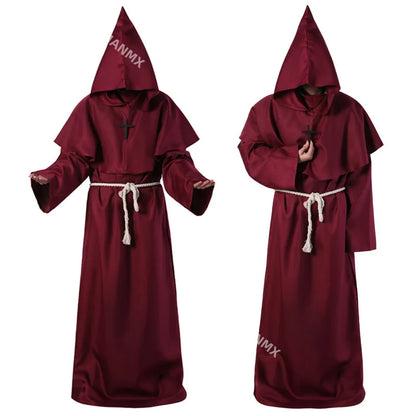 Medieval Monk Robes, Wizard Costumes, Priest Costumes