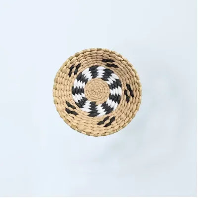 Boho Hand Woven Wall Basket Hanging, Decorative, Rustic, and unique in any room