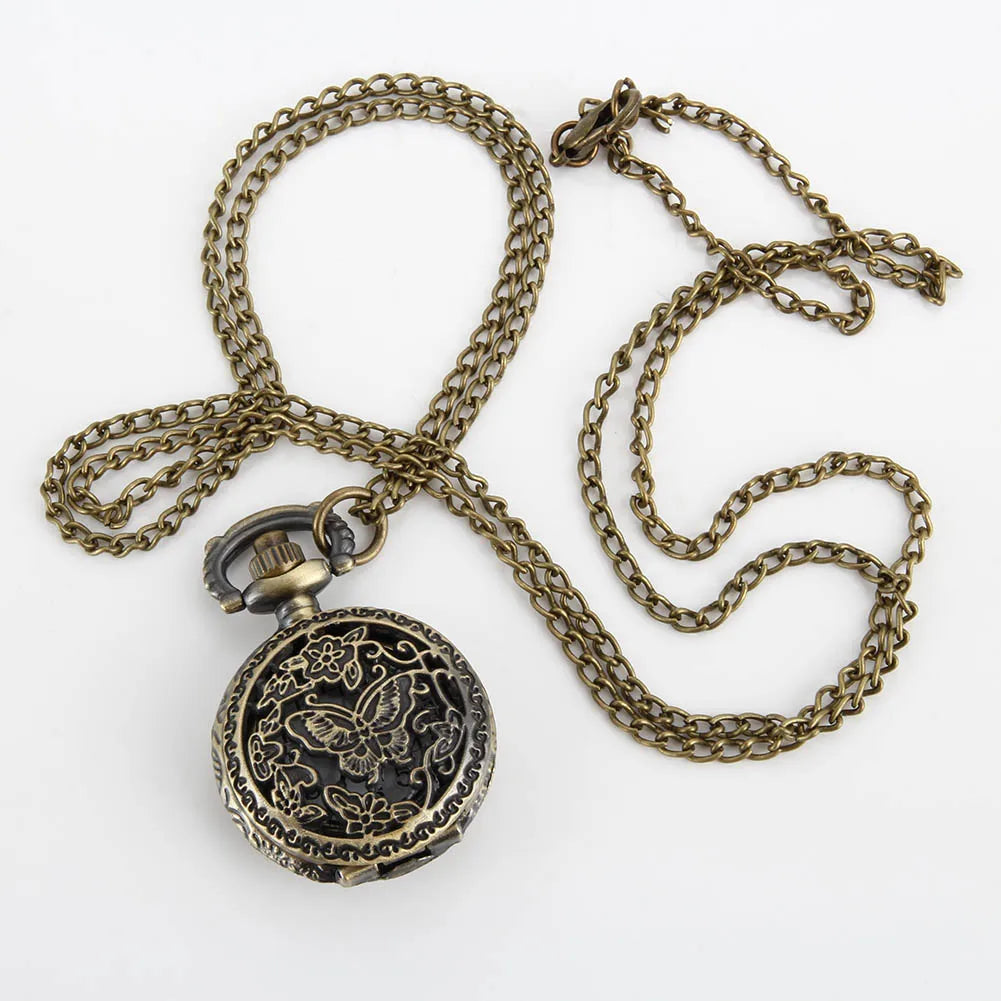 Small Vintage Pocket Watch Steampunk Quartz Watch. Various Styles
