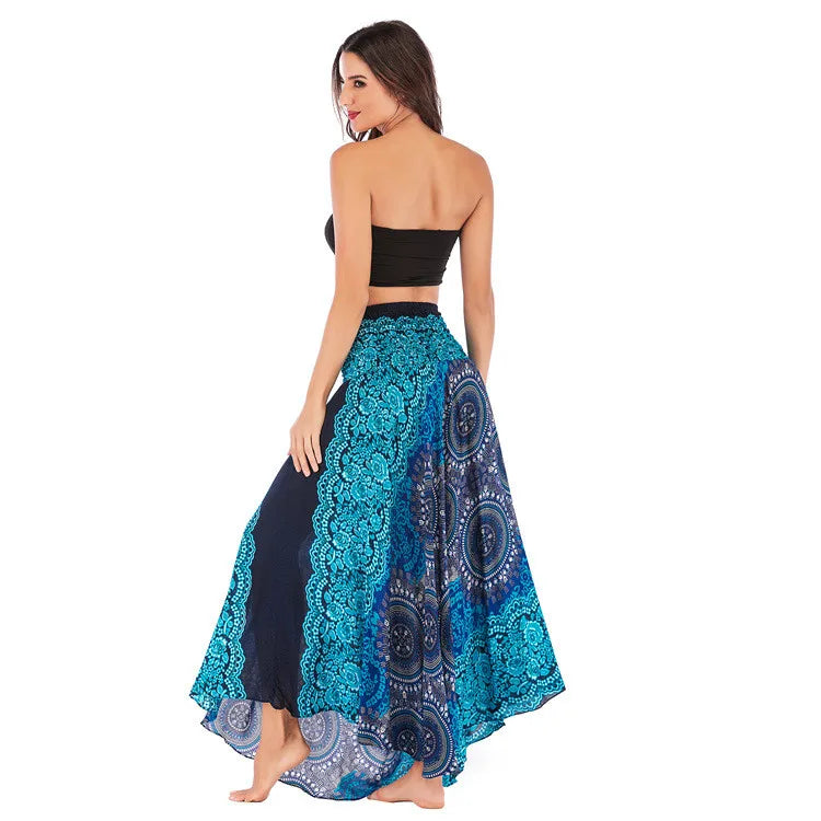 34 Different Designs of this Long Boho Bottom Lifts to Top Skirt, Vintage, Casual. 34 Different Designs