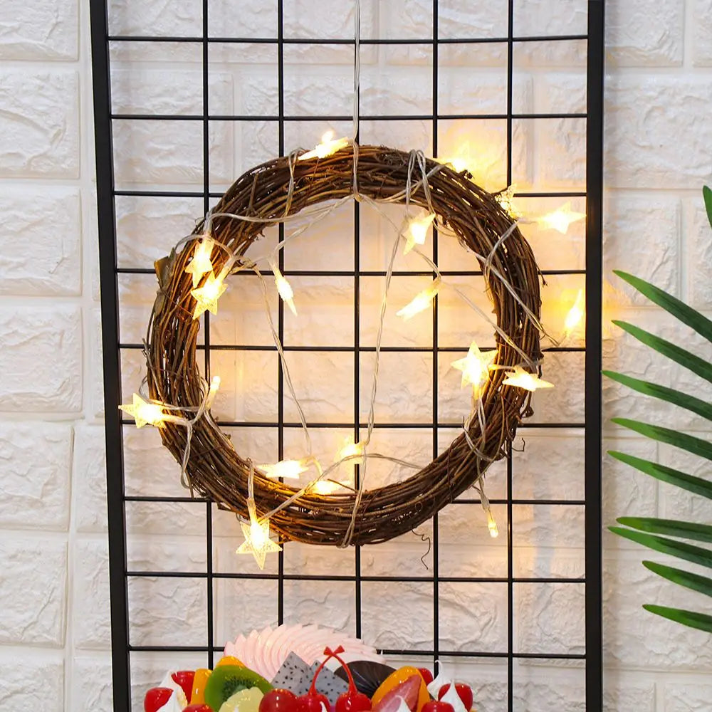 8-30CM  Artificial Wicker Vine Wreaths. Versatile to decorate for Halloween, Christmas, Kwanzae, Hanukkah, New Year, and any holiday or season!