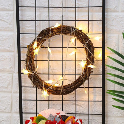 8-30CM  Artificial Wicker Vine Wreaths. Versatile to decorate for Halloween, Christmas, Kwanzae, Hanukkah, New Year, and any holiday or season!