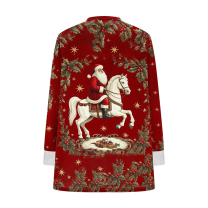 Casual Fleece Sweatshirts Women 15 prints or solids to choose from, with Pockets