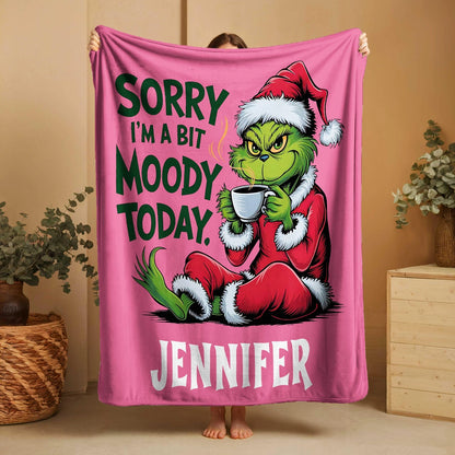 Personalized Custom Name Christmas Blanket, Super Soft Cozy Sofa Blanket. 10 Prints in 3 sizes