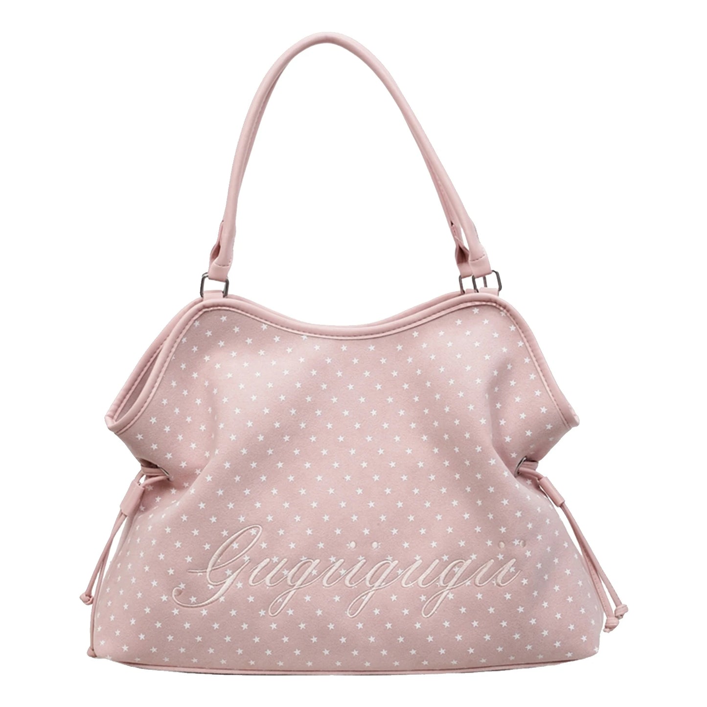 Shoulder Bag Half  Polka Dot Handbag Versatile Tote Bags 5 Designs