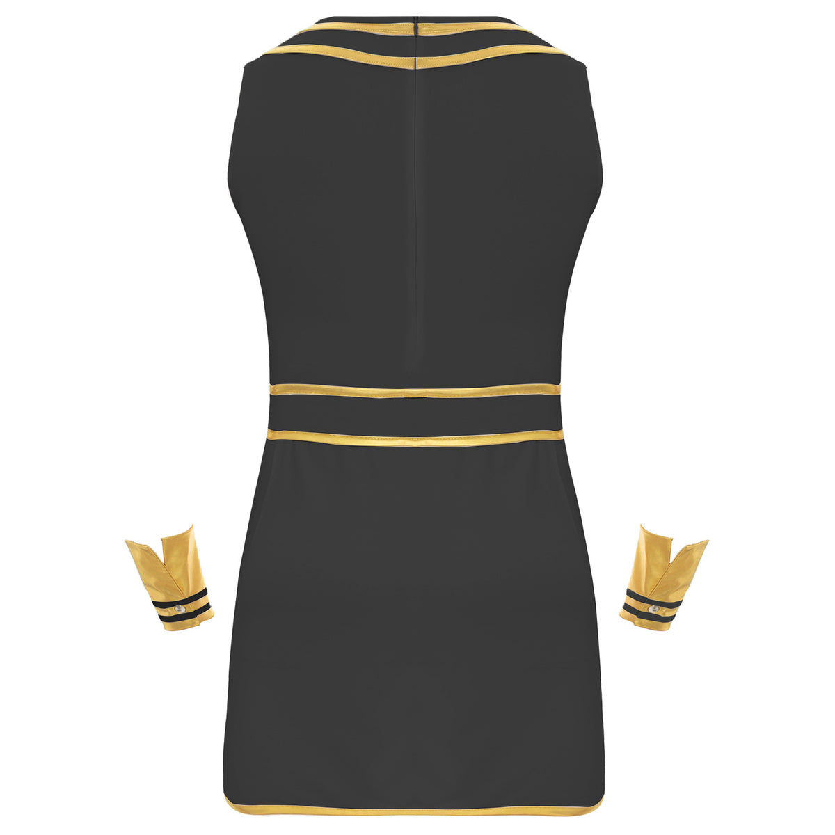 Ancient Egyptian Prince Halloween Costume. Robe with Cuffs
