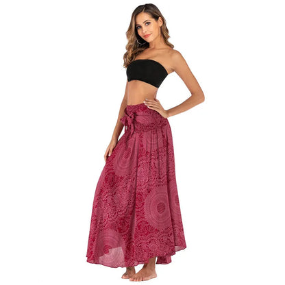 34 Different Designs of this Long Boho Bottom Lifts to Top Skirt, Vintage, Casual. 34 Different Designs