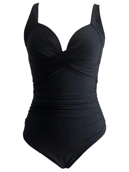 One Piece Solid Swimwear in 8 colors