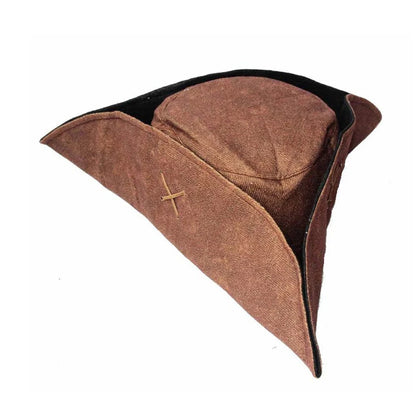 Pirate Captain Jack Sparrow Wig and Hat, Pirates of the Caribbean Cosplay Accessories
