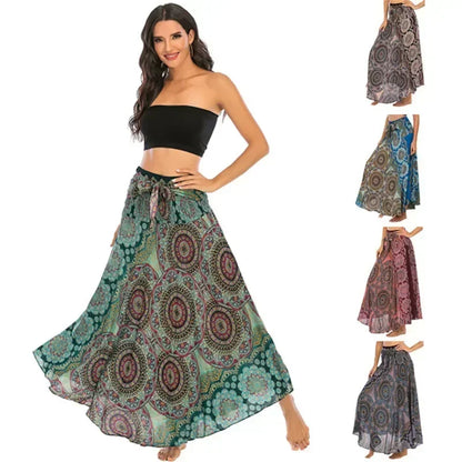 34 Different Designs of this Long Boho Bottom Lifts to Top Skirt, Vintage, Casual. 34 Different Designs