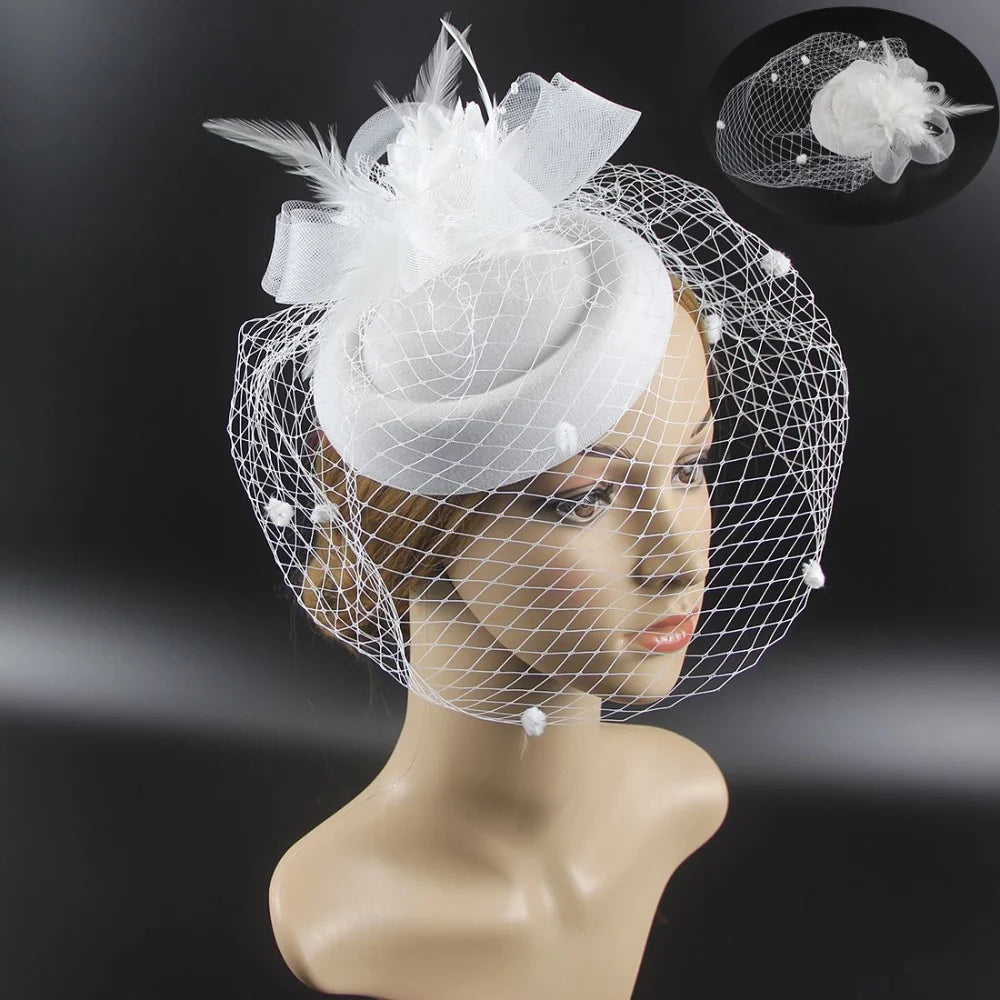 Roaring 20's Retro Fascinators' Hats. Variety of Colors