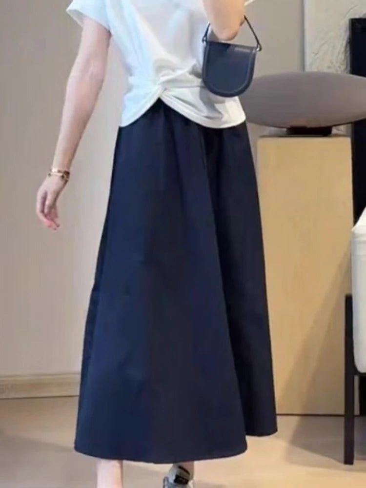 Sizes to 4XL Mid-Length, Pants with a wrap-around front with Pocket