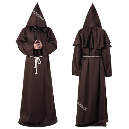 Medieval Monk Robes, Wizard Costumes, Priest Costumes