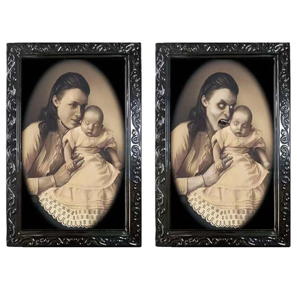 9 Different 3D Changing Portrait Faces