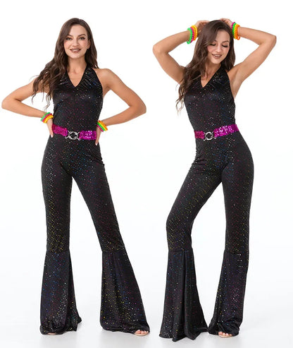 60's Disco Couple Halloween Costumes Vintage Hippies