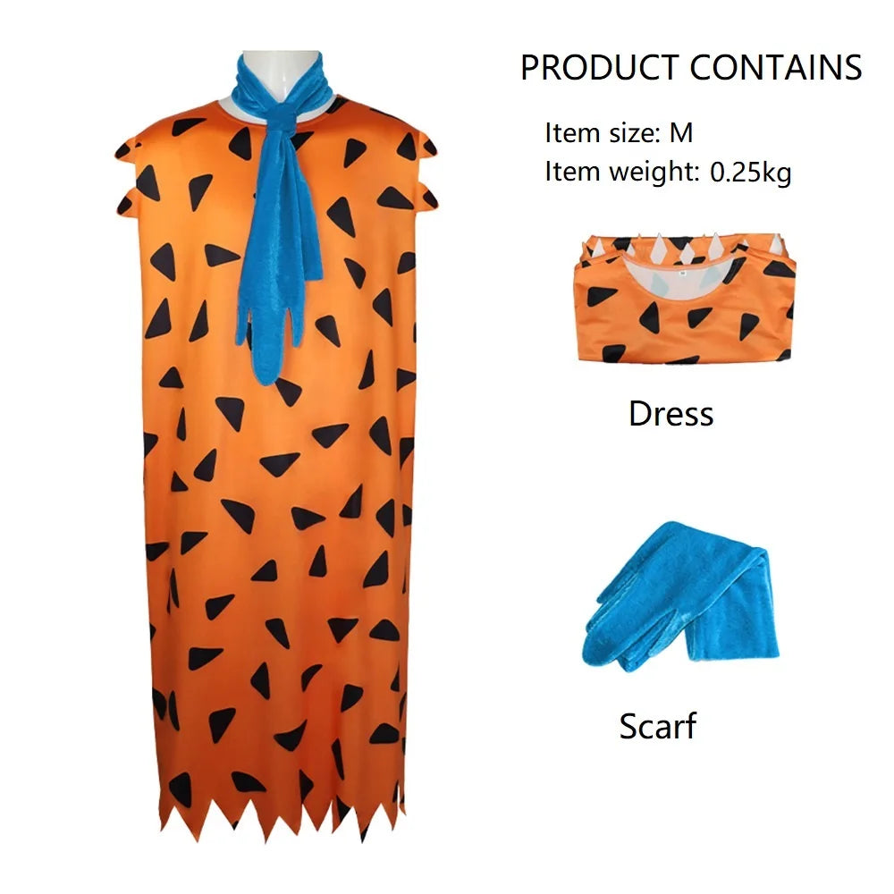 Primitive Adult Flintstones Cosplay Costumes