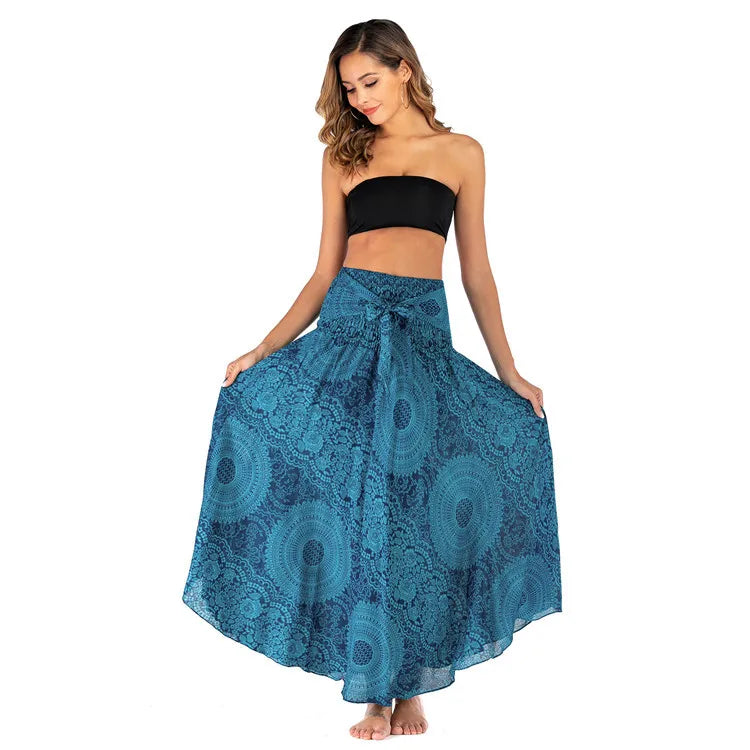 34 Different Designs of this Long Boho Bottom Lifts to Top Skirt, Vintage, Casual. 34 Different Designs