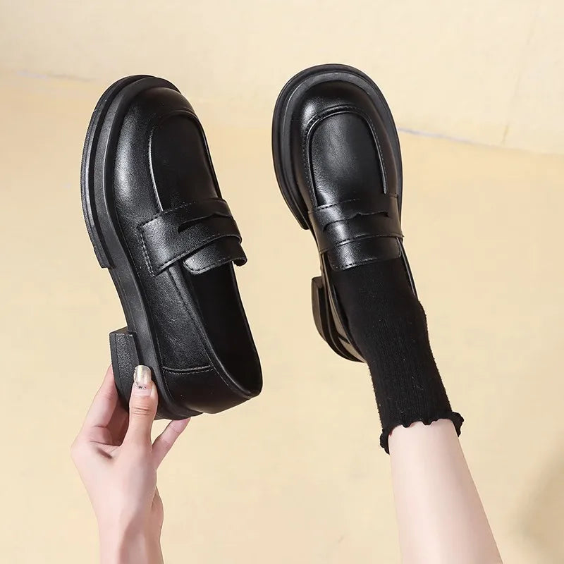 Lolita Platform Loafers Come in Coffe and Black