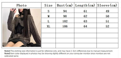 Star Print T-Shirt, Streetwear, Off Shoulder Tops, Oversized, Long Sleeve Loose Tees