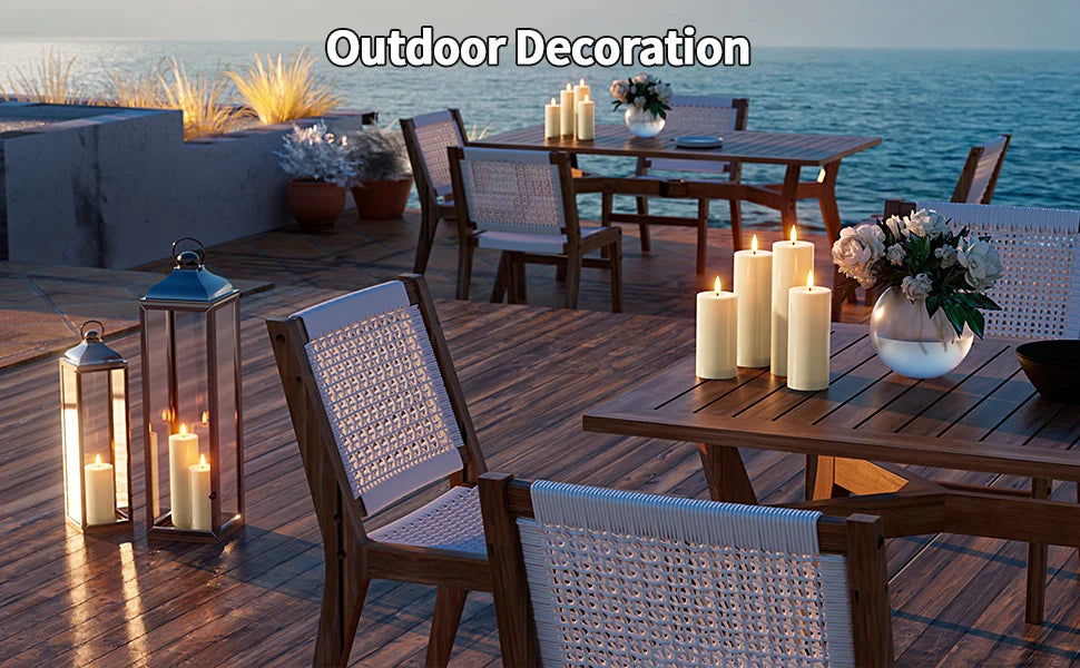 Remote Control LED Pillar Candles With Battery Electronic Candle Lights (Bulk orders up to 160 available)