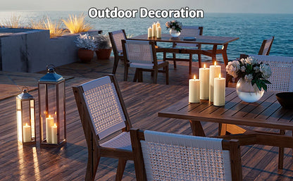 Remote Control LED Pillar Candles With Battery Electronic Candle Lights (Bulk orders up to 160 available)