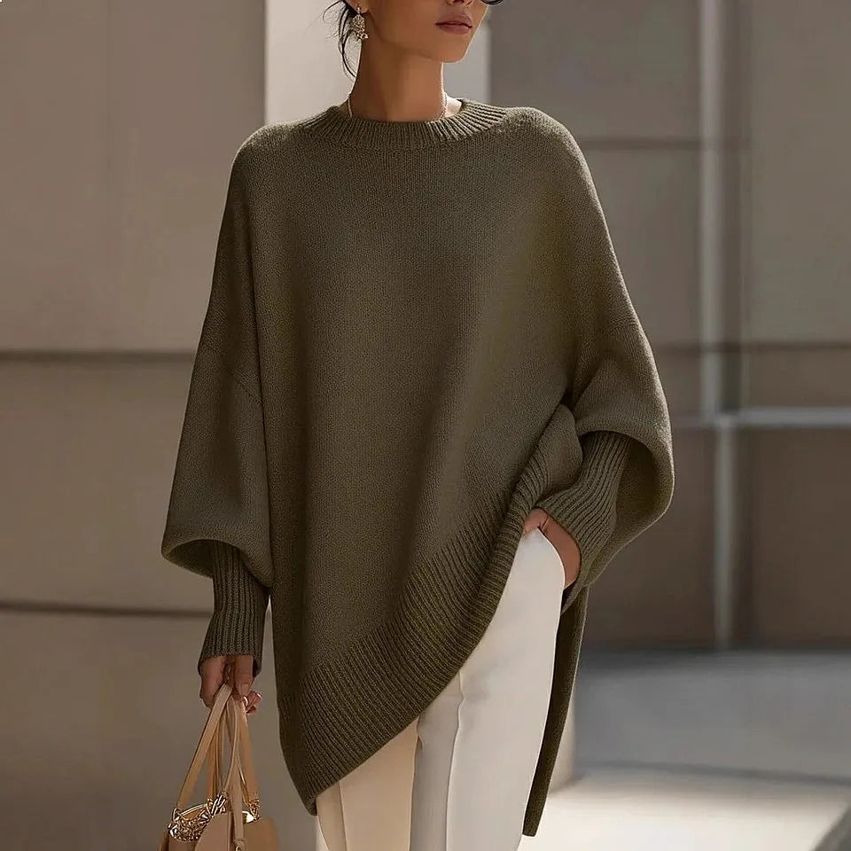 Cozy Chunky Knit Oversized Pullover Sweater in 15 Gorgeous Colors