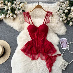 Boho Crocheted Knit Cardigan Midi Length