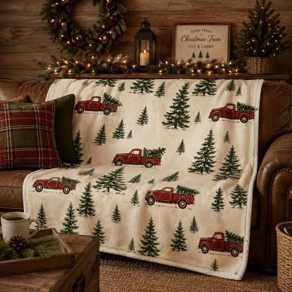 Christmas Holiday Throw Blanket Soft Flannel Christmas Gnomes.  15 Different Prints