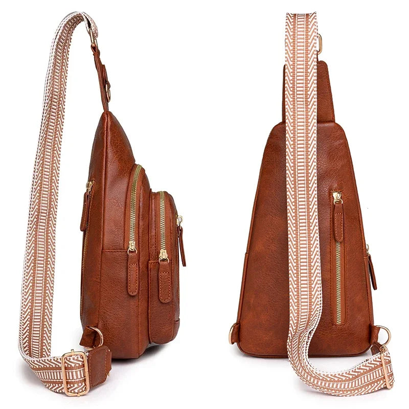 High Quality Sling Bag PU Leather Crossbody
